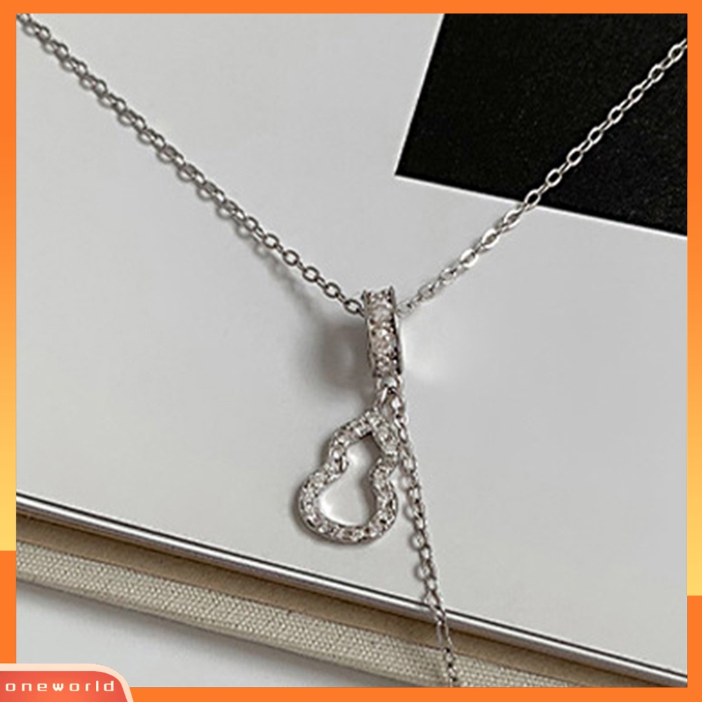 [EONE] Rantai Klavikula Pengerjaan Halus Tahan Luntur Tahan Aus Elegan Aksesori Dekorasi Leher Anti Karat Bentuk Y Kalung Rantai Tipis Untuk Kehidupan Sehari-Hari