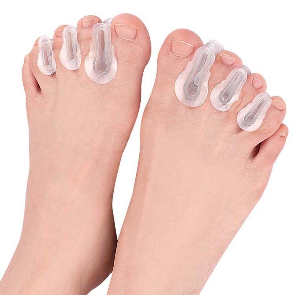 Mxbeauty Pemisah Jari Kaki Pedicure Cuttable Feet Bone Thumb Adjuster Toe Valgus Protector Corrector Thumb Toe Orthotics Brace Thumb Valgus Adjuster