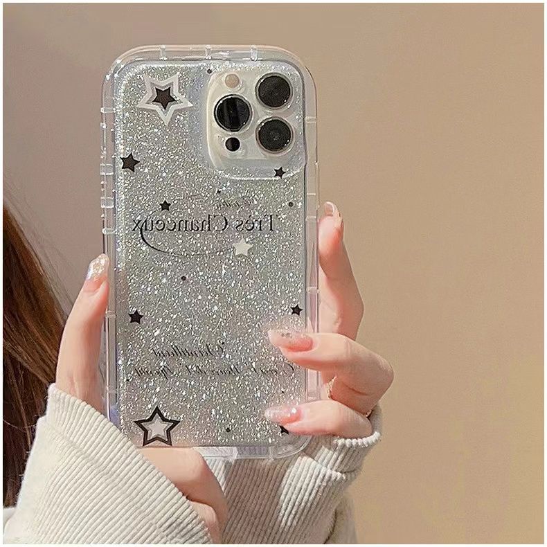 Cocok Untuk Iphone14 Pro Max iPhone Phone Case Airbag Protection Phone Case Kamera Tahan Guncangan Kompatibel Dengan Iphone13 13prm iPhone 11 7Plus 8Plus Xr XS 12 Pro Max 12mini 13mini Phone Case