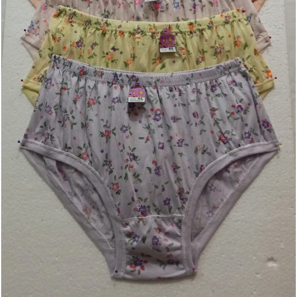 CD TLBUNGA JUMBO 5L/XXXXL-6L/XXXXXL  CELANA DALAM WANITA JUMBO