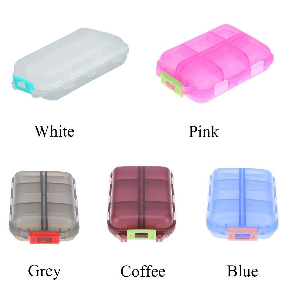 LILY Kotak Obat Tempat Pil Dispenser Organiser 12grid Pill Box