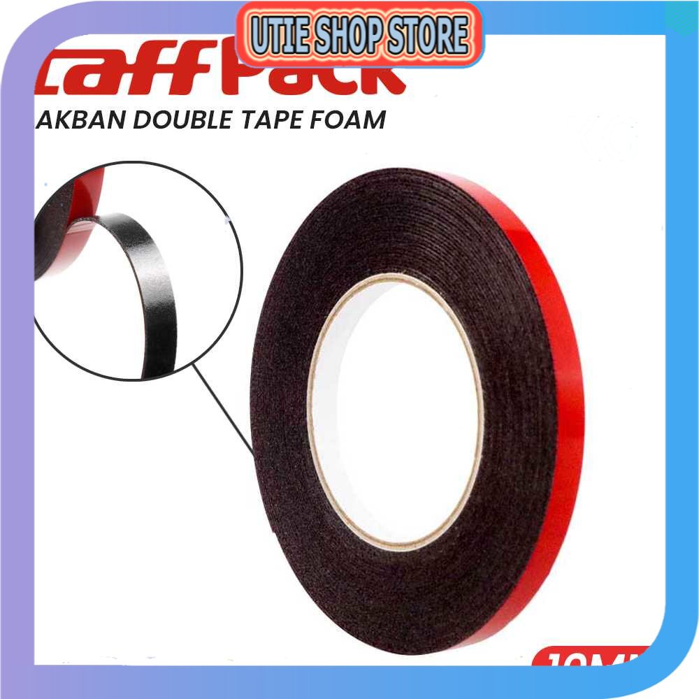 

UTIE STORE - TaffPACK Lakban Double Tape Foam 10m