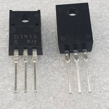 2pcs D1913 2SD1913 Transistor Sanyo NPN Bipolar 3A 60V To-220f D 1913