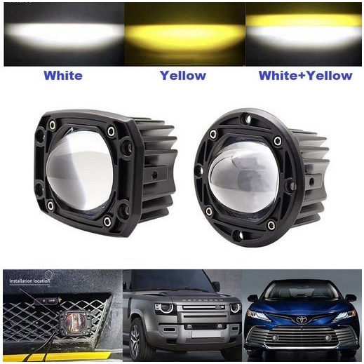 Lampu LED FOGLAMP TOWING ARB Laser 8D fog lamp bumper mobil offroad 3