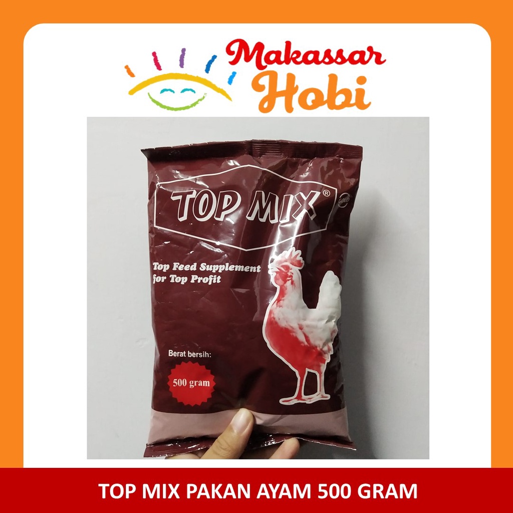 Top Mix TopMix Pakan Ayam Vitamin Suplemen Penggemuk Telur Obat Medion