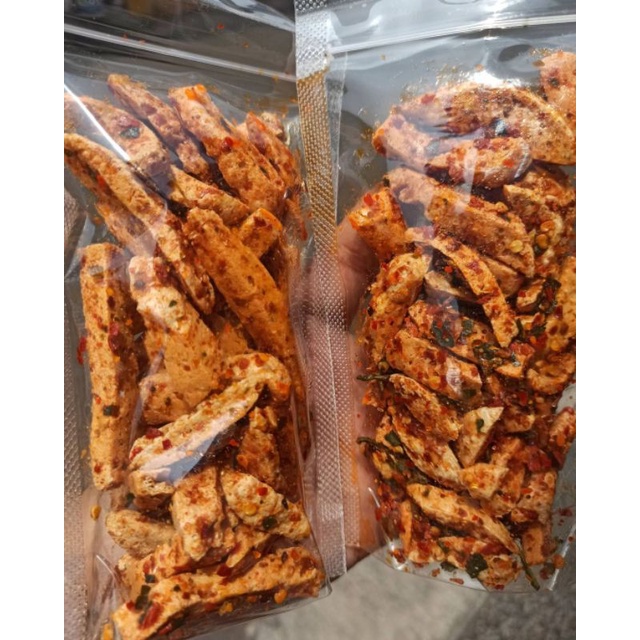 

(500gr) Cemilan kekinian BASRENG PEDAS DAUN JERUK & Original