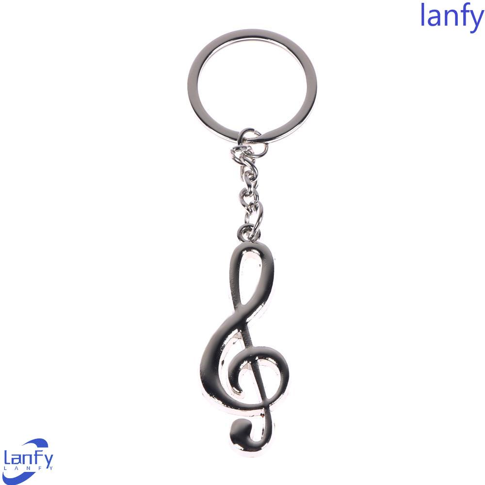 Lanfy Gantungan Kunci Keychain Aksesoris Indah Rantai Perhiasan Rantai Perhiasan Rantai Musik