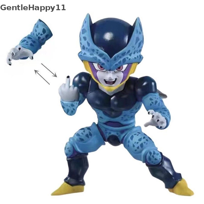 Gentlehappy Dragon Ball Z Cell Figure JR Cell Junior Action Figure Model Mainan Hadiah id