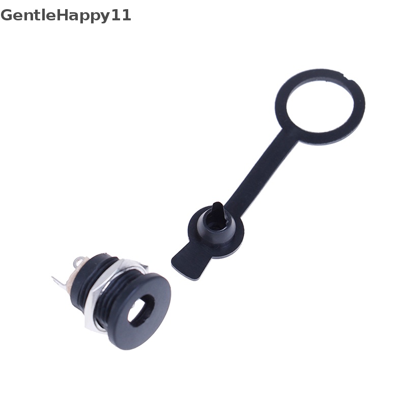 Gentlehappy Waterproof 5.5 x2.1mm/5.5 * 2.5mm DC socket power jack plug female mount Konektor id