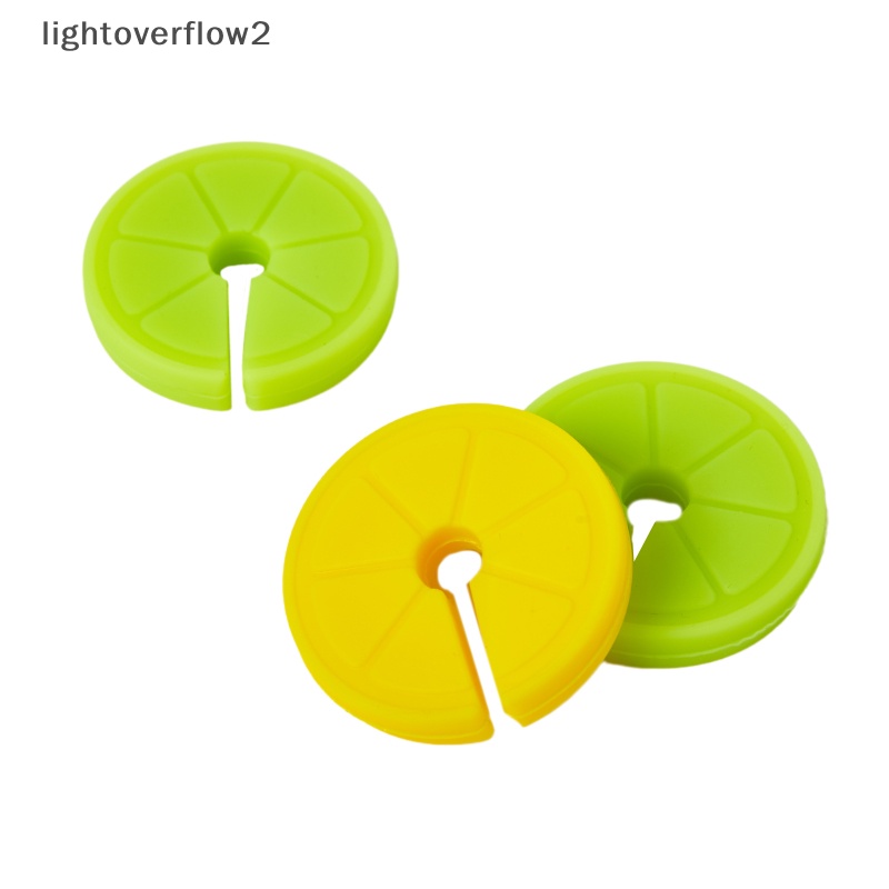 [lightoverflow2] Klip Panci Bentuk Lemon Silikon Food Grade Kreatif Alat Dapur Gadget Anti-Overflow Stoppers Penutup Panci Pengangkat Holder [ID]