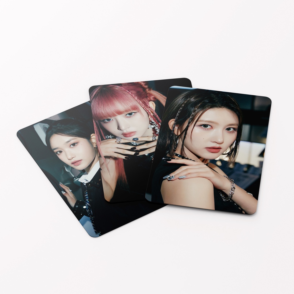 55pcs/box IVE Japan Album WAVE Photocards REI WONYOUNG LIZ LEESEO GAEUL YUJIN Lomo Kartu Kpop Postcards