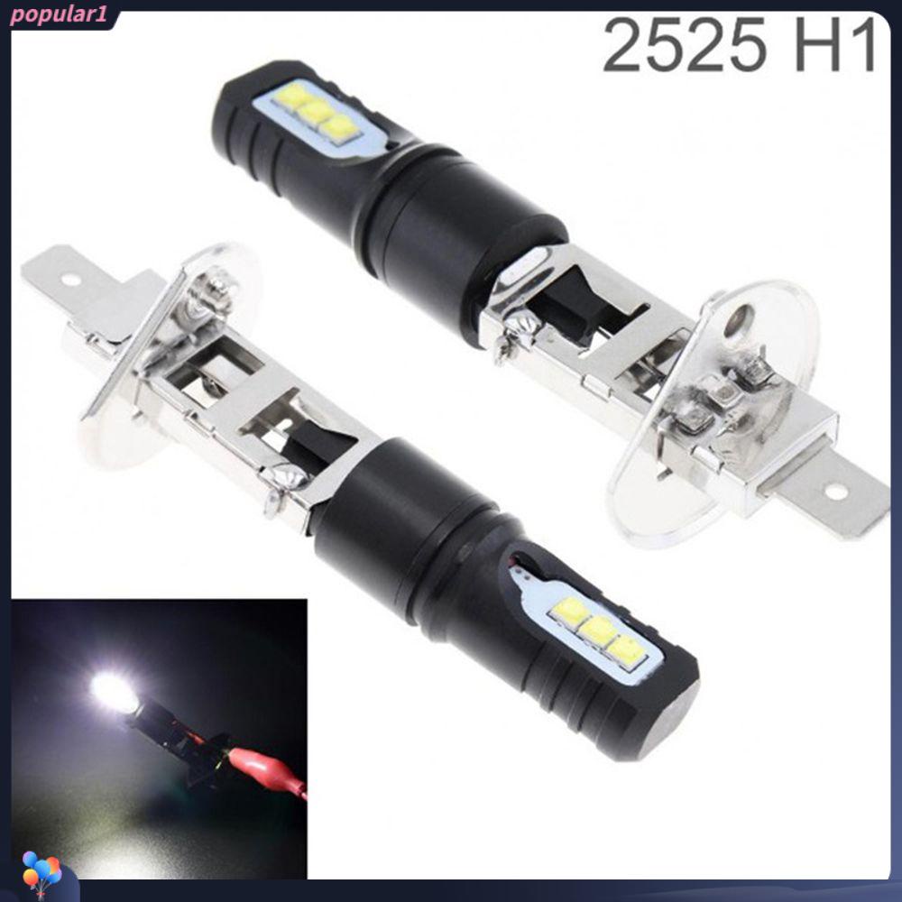 Populer 2Pcs/Set Lampu Kabut Mobil 2Pcs Hi/Low Kit Beam Super H1 Sein Balok Tinggi DRL