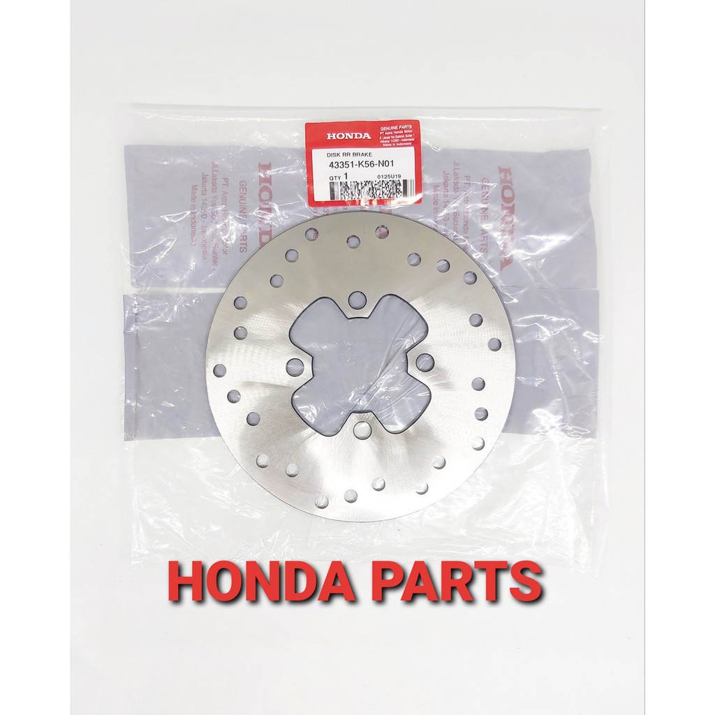 PIRINGAN CAKRAM BELAKANG DISK RR BRAKE NEW SONIC 150R K56 43351-K56-N01 ORIGINAL AHM HONDA HGP