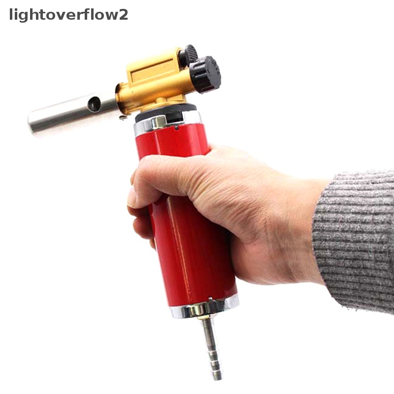 [lightoverflow2] Alat Aksesoris Gas Torch Adapter Bensin Link Camping Cookware Rumah Tangga [ID]