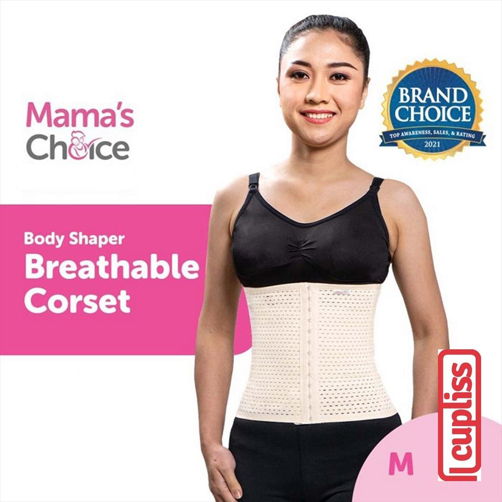 M - Mama's Choice Body Shaper Breathable Corset Stagen Korset Cream