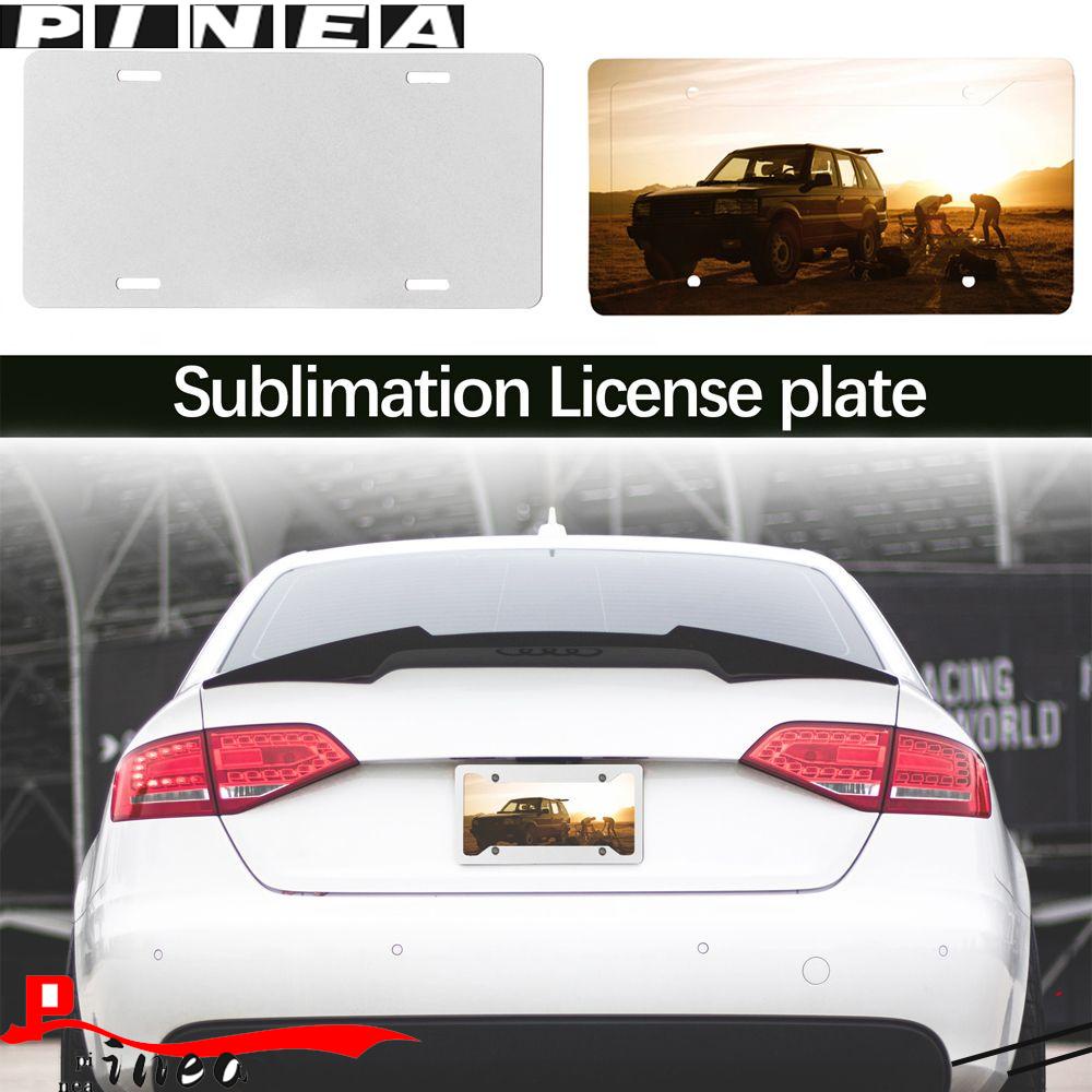 Plat Nomor Sublimasi Nanas Praktis Custom Personalized Car Tag Blank License Plate