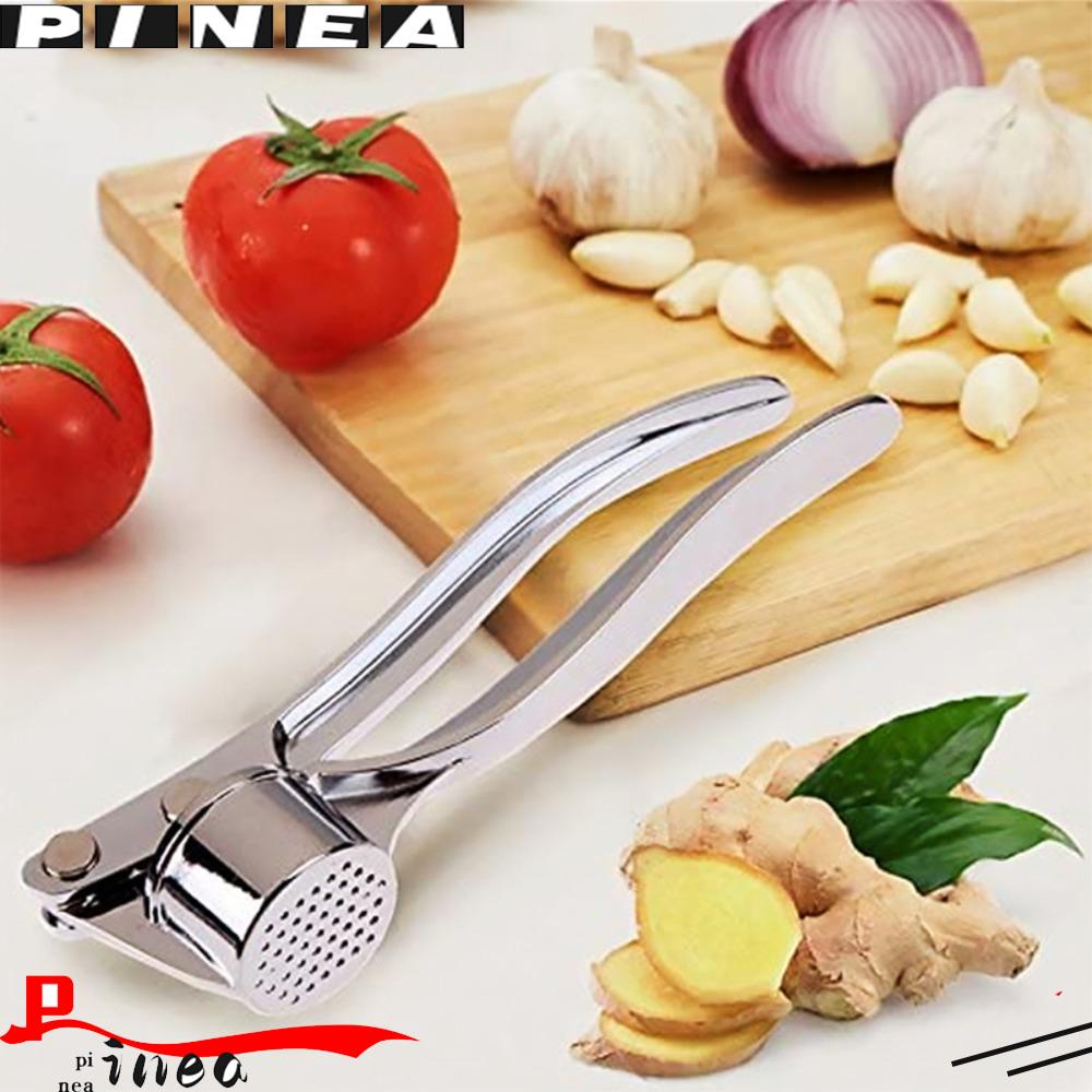 Pineapple Garlic Press Handheld Stainless Steel Mincer Squeezer/Alat Pemeras Bawang Putih