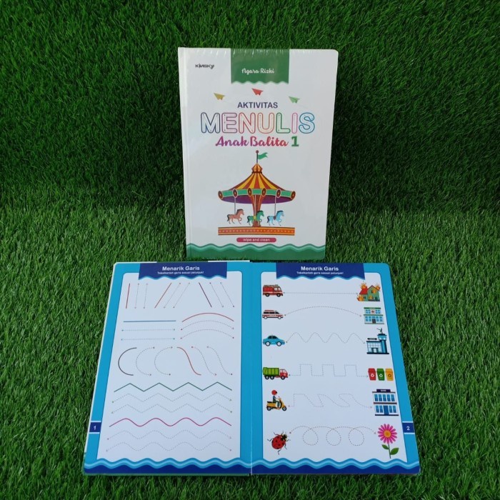 BUKU Aktivitas Menulis Anak Balita - Board Book