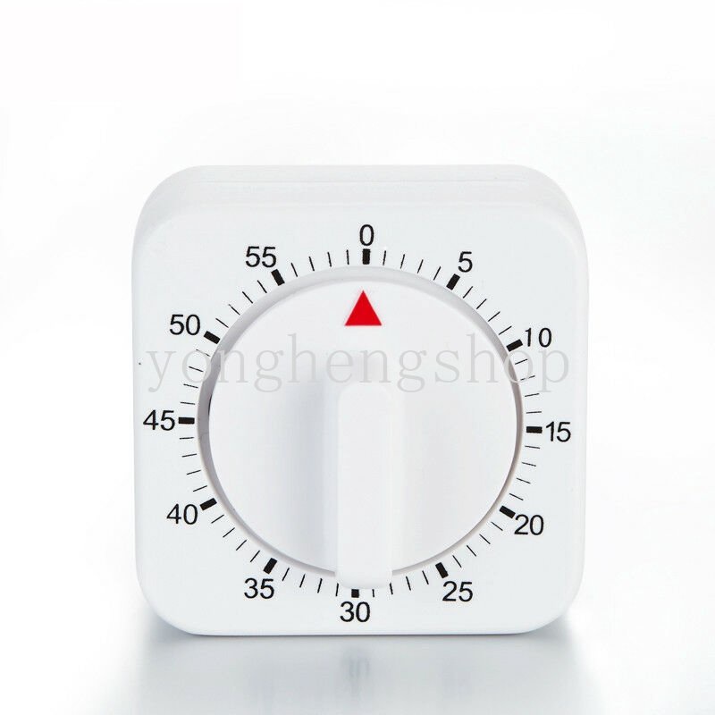 Timer Dapur Classic 60menit Waktu Jam Alarm Timer Hitung Mundur Untuk Rumah Baking Masak Mengukus Pengingat Timer Mekanik Manual