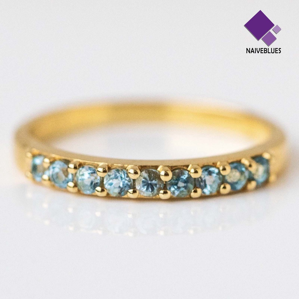 &lt; Naiveblues &gt; 3Pcs Cincin Wanita Eye-catching Kreatif Bentuk Alloy Fashionable Women Wedding Band Pacaran