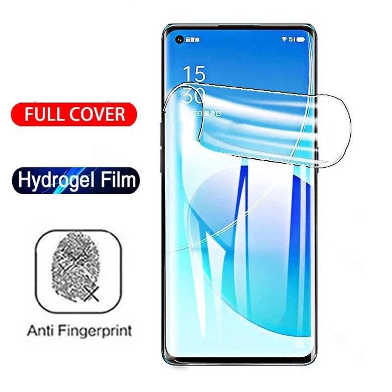 4pcs Film Hidrogel Penutup Penuh Untuk Oppo Find X X2 X3 X5 X6 Pro Lite Neo Screen Protection Film Pelindung Untuk Oppo Find X Lamborghini