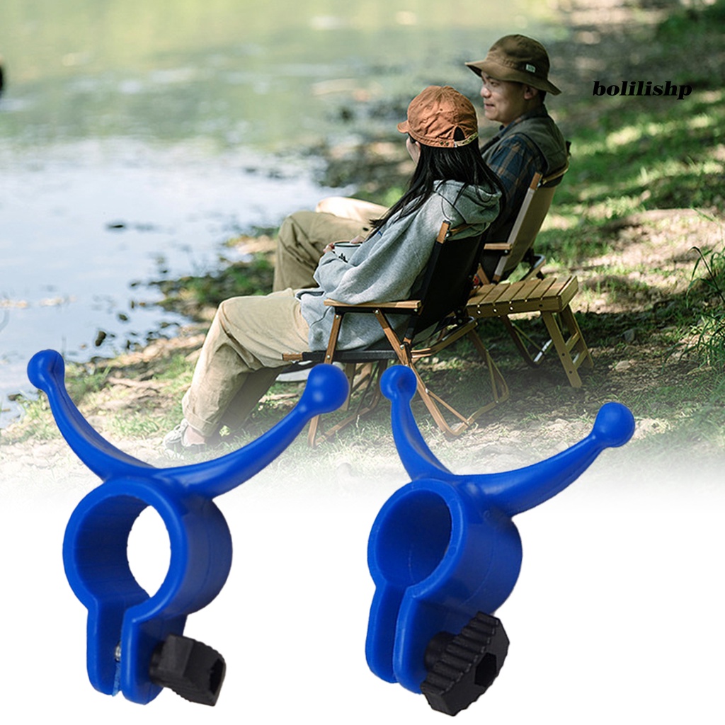 Bo-fishing Rod Holder Anti-Selip Desain Bukaan Stabil Anti-drop Support Joran Pancing Plastik Rak Berdiri Memancing Outdoor