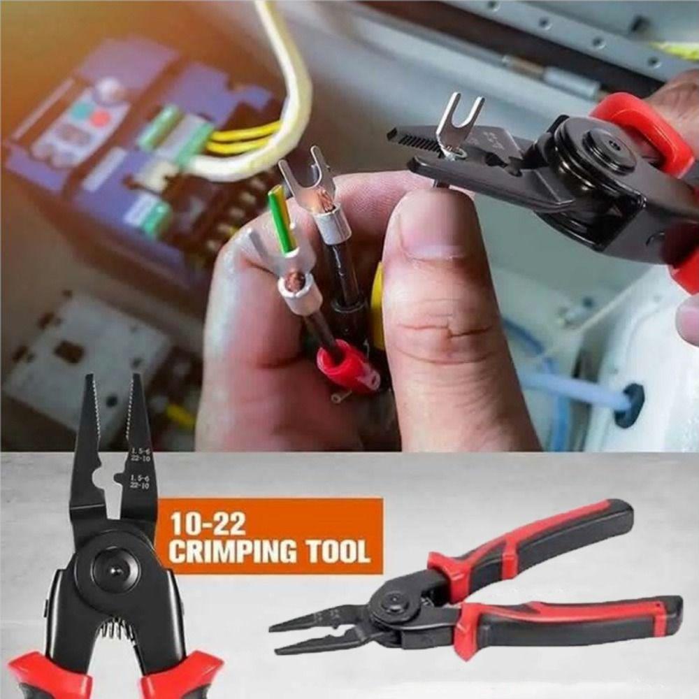 TOP Tang Set Kekerasan Tinggi 5-In-1 Tergantikan Wire Stripper