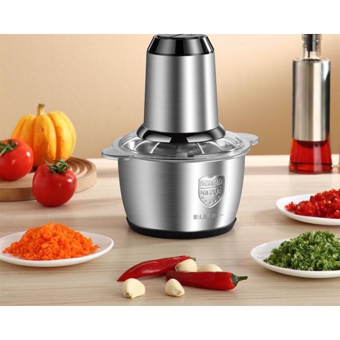 KLC MEAT GRINDER Blender Daging Penggiling Meat Blender Elektrik Stainless ORIGINAL