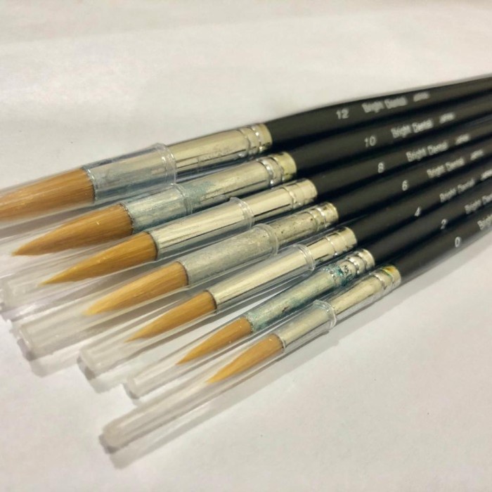 

Kuas Lukis Porceline (No 0 - No 12)