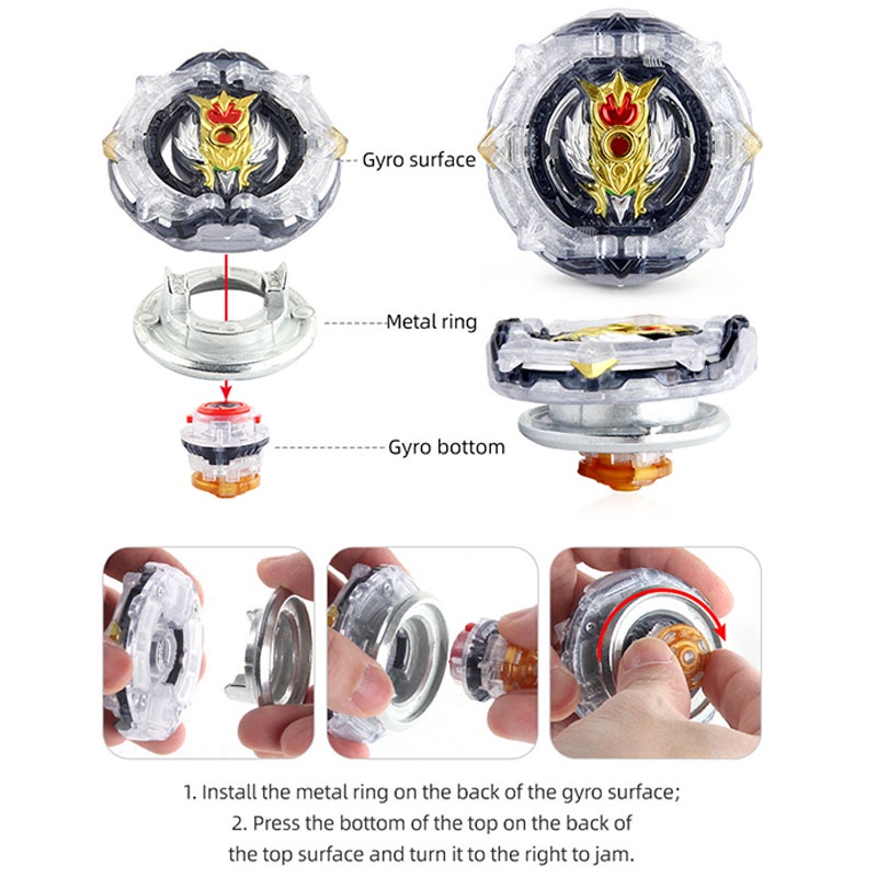 Tomy Beyblade Burst B195 B193 B192 B191 B188 B180 Metal Bayblades Performa Tinggi Spining Top Battling Gyro Toy Untuk Anak Brinquedos