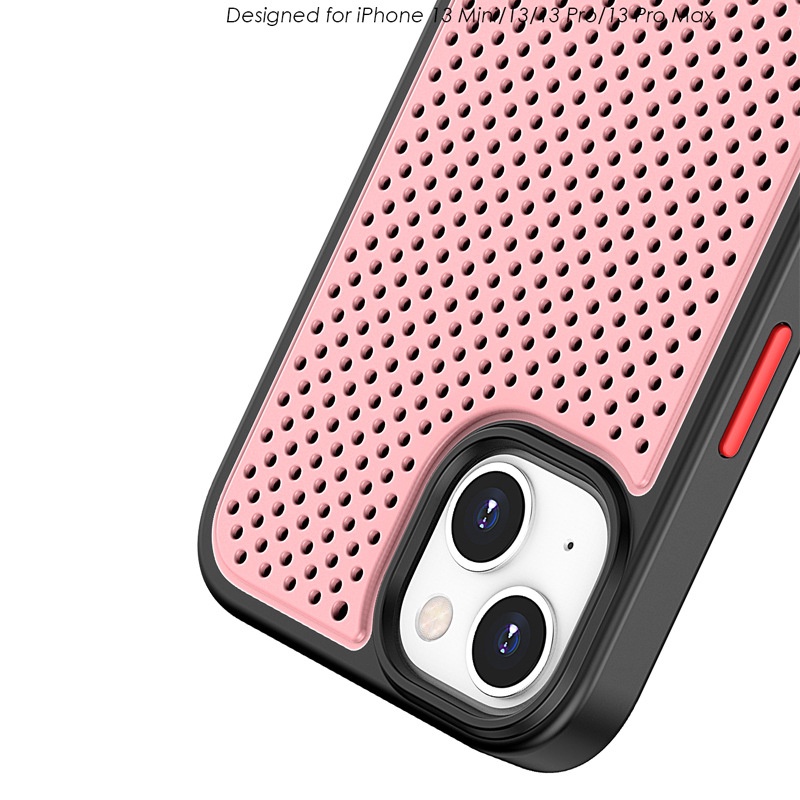 IPHONE Casing Ponsel Pendingin Apple Simple Cocok Untuk Iphone11 12 13 14 Pro max graphene superconducting cooling TPU Soft back cover anti Keringat anti Jatuh