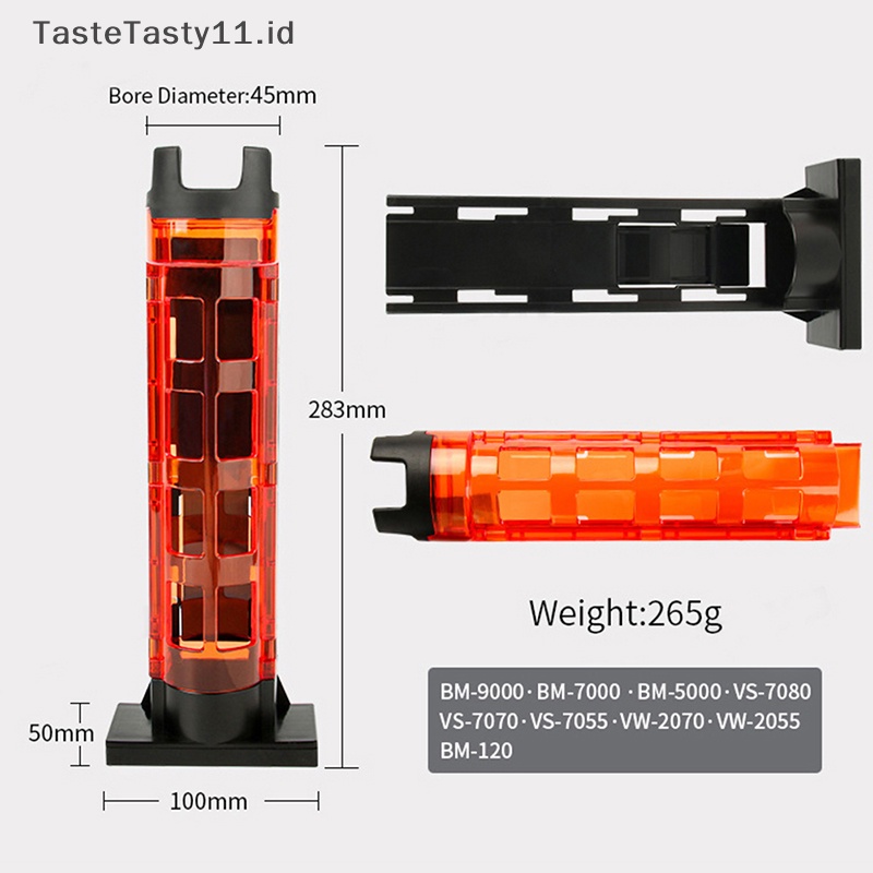 Tastetasty Fishing Box Rod Stand Kotak Pancing Rod Barrel Holder Kotak Pancing Tiang Aksesoris.