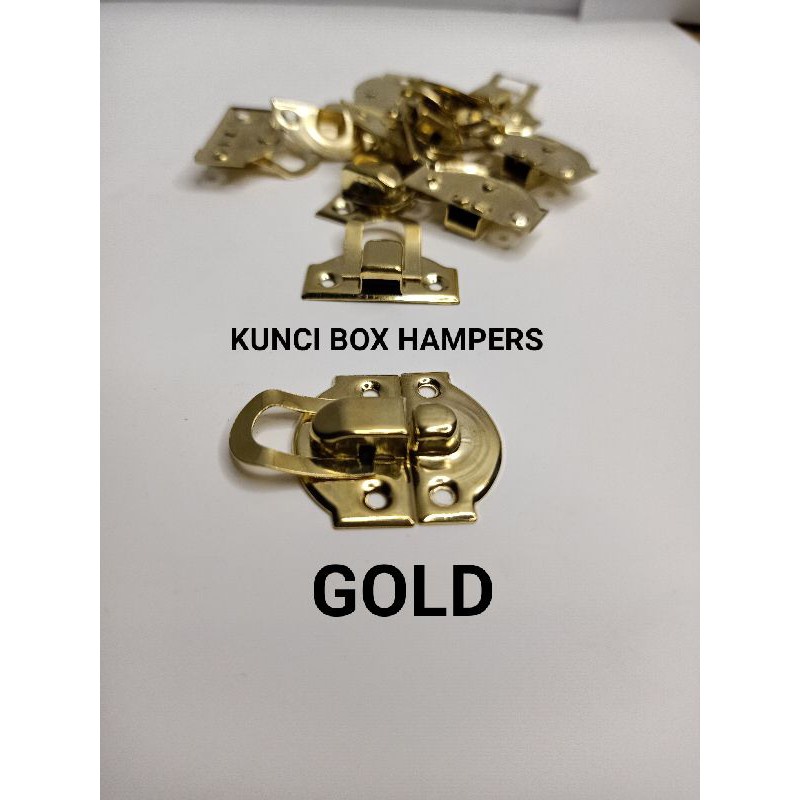 

KUNCI BOX HAMPERS/KOTAK KADO EMAS