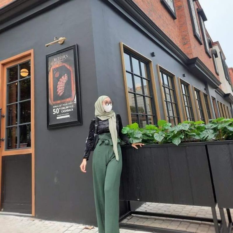 KULOT CRINGKEL AIRFLOW KAIT HIGHWAIST 4 STYLE PEMAKAIAN HITS OOTD FASHION WANITA KOREAN JAPANESE STYLE TERBARU KEKINIAN REMAJA CULLOTE