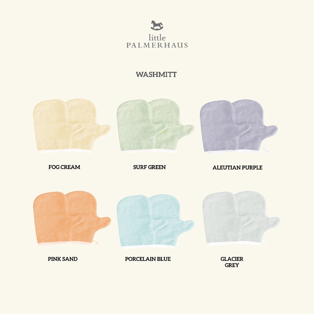WASHMITT wash mitt Washlap Waslap Little Palmerhaus (1 PCS) Perlengkapan Mandi bayi