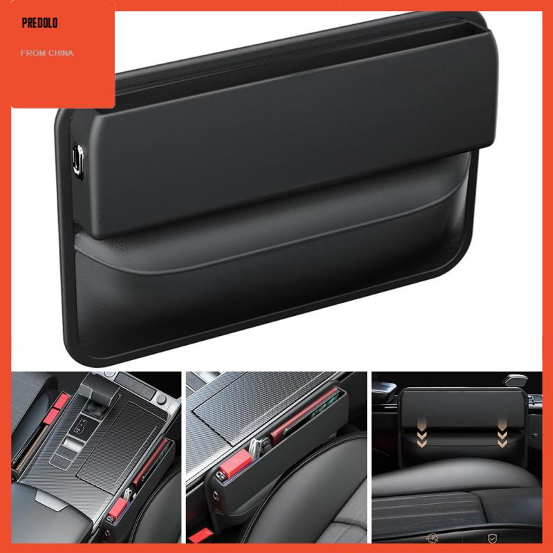 [Predolo] Car Console Seat PU Leather Filler N Untuk Hp Kunci Mobil