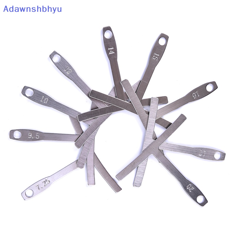 Adhyu Set 9alat Luthier Understring radius gauge Untuk Gitar Dan bass setup ID