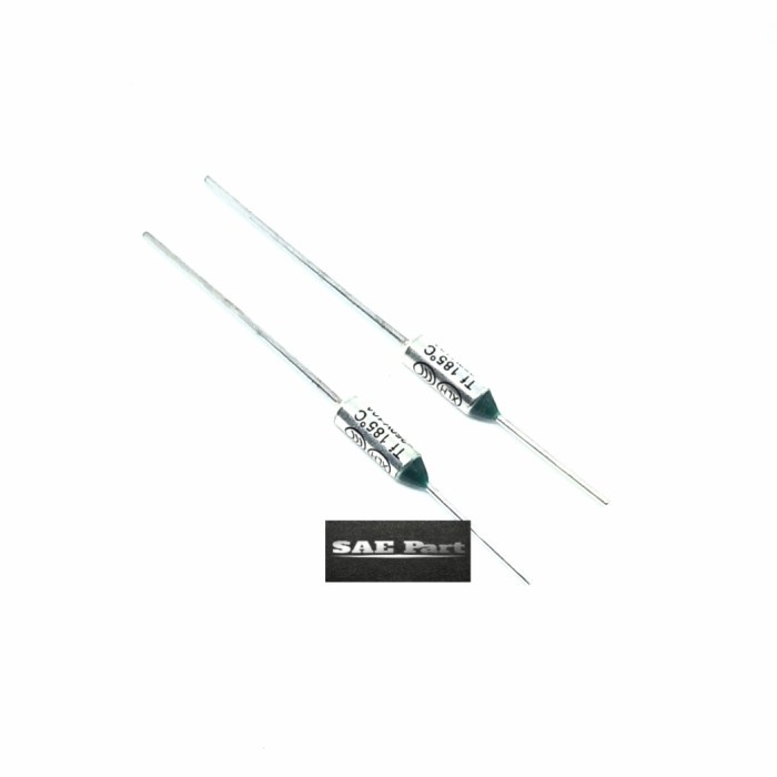 FUSE 185°C 10A 250V Rice Cooker/sekring Penanak Nasi/Magicom/Setrika BIN27