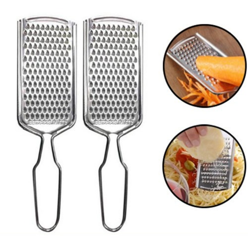 BOP PARUTAN KEJU STAINLESS STEEL ALAT PARUT COKELAT WORTEL KENTANG SAYUR GRATED CHEESE 21CM SERBAGUNA