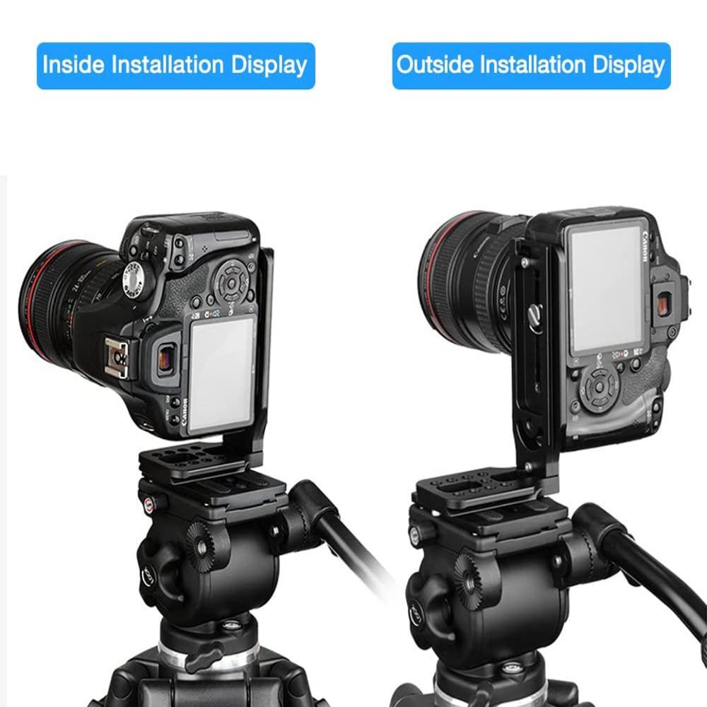 POPULAR Bracket L Kamera Populer Untuk Sony Fuji Dslr Quick Release Video Vertikal Swiss
