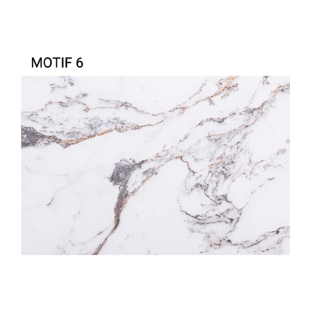 Kingsbakeware Placemat Alas Meja Makan Tatakan Piring Marble Waterproof
