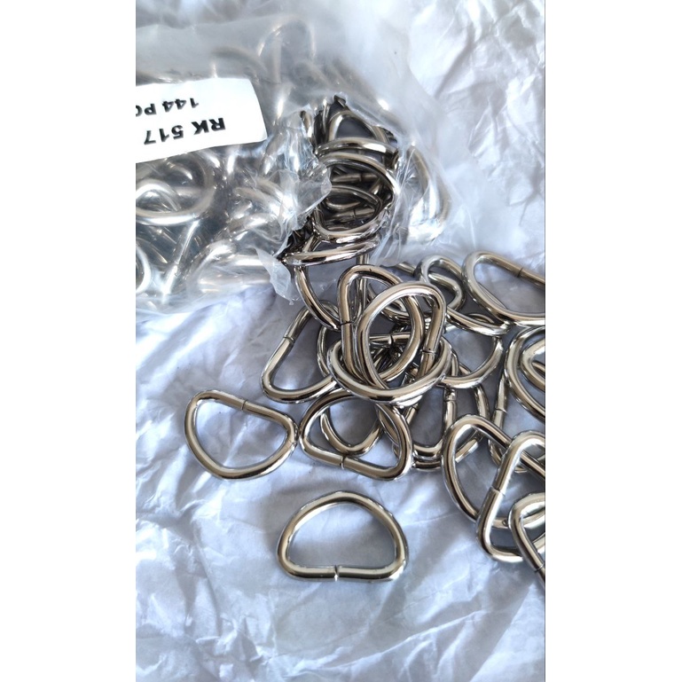 ring D157 uk 2 cm nikel kawat 4 /ketebalan 4 mm/ rk517/per satu pcs