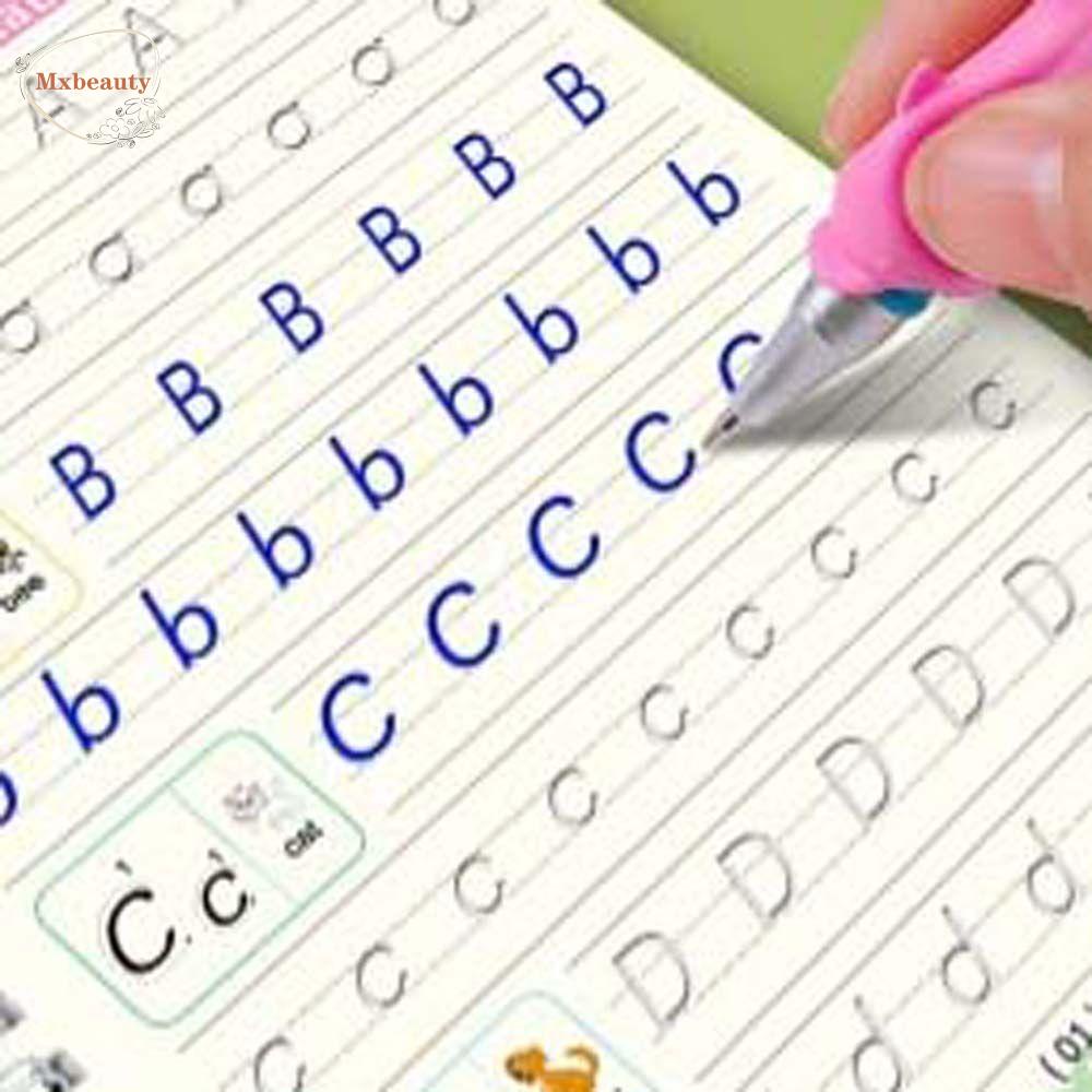 Mxbeauty Kids Copybook Bahasa Inggris Pegang Pulpen Huruf Inggris Menggambar Latihan Bahasa Inggris Gratis Lap Matematika Stiker Tulisan Inggris