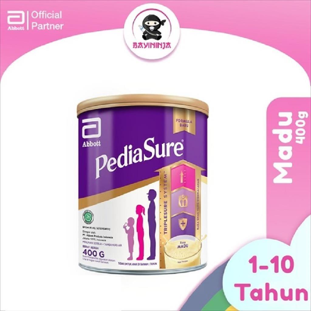 PEDIASURE Triplesure Madu Susu Tin 400 g