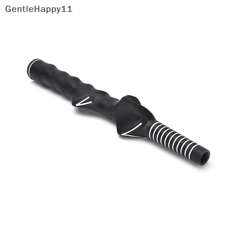 Gentlehappy Golf ball Club Swing Training Grip Alat Bantu Latihan golfers Tangan Kanan Karet id