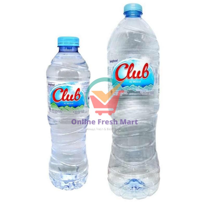 

(hanya instant) Club Air mineral botol kecil besar bisa request dingin