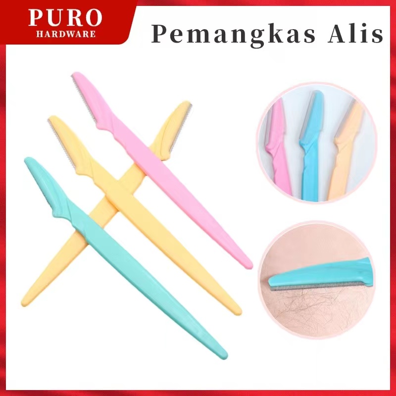 Pisau Alis Alat Perapih Cukuran Alis Pisau Kerokan Alis Pisau Alis / Eyebrow Razor