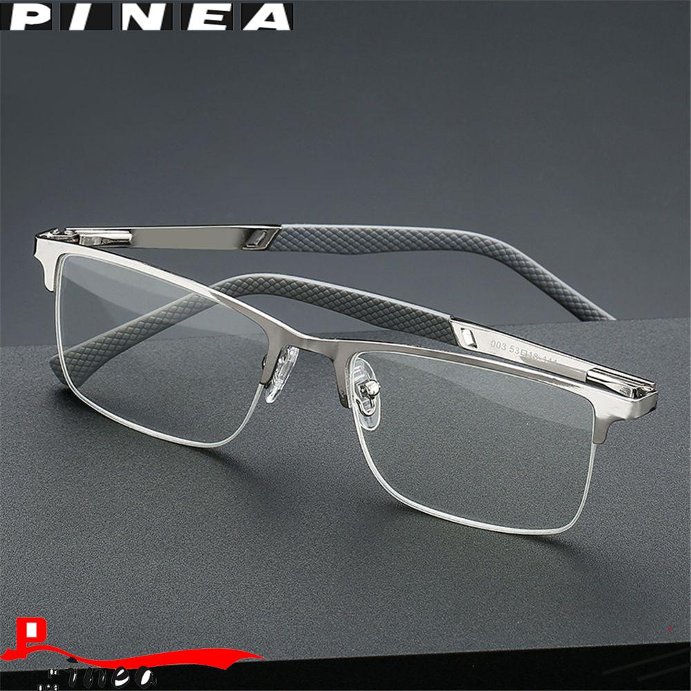 Nanas Kacamata Baca Untuk Pria Fashion Anti Silau/Ketegangan Mata/UV Spring Hinge Business Eyewear