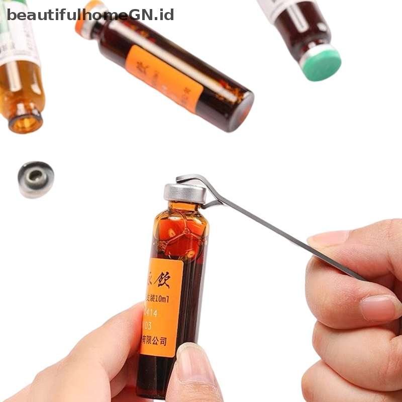 {Cantik} 1pc Alat Pembuka Ampul Vial Cairan Oral Stainless Steel Opener~
