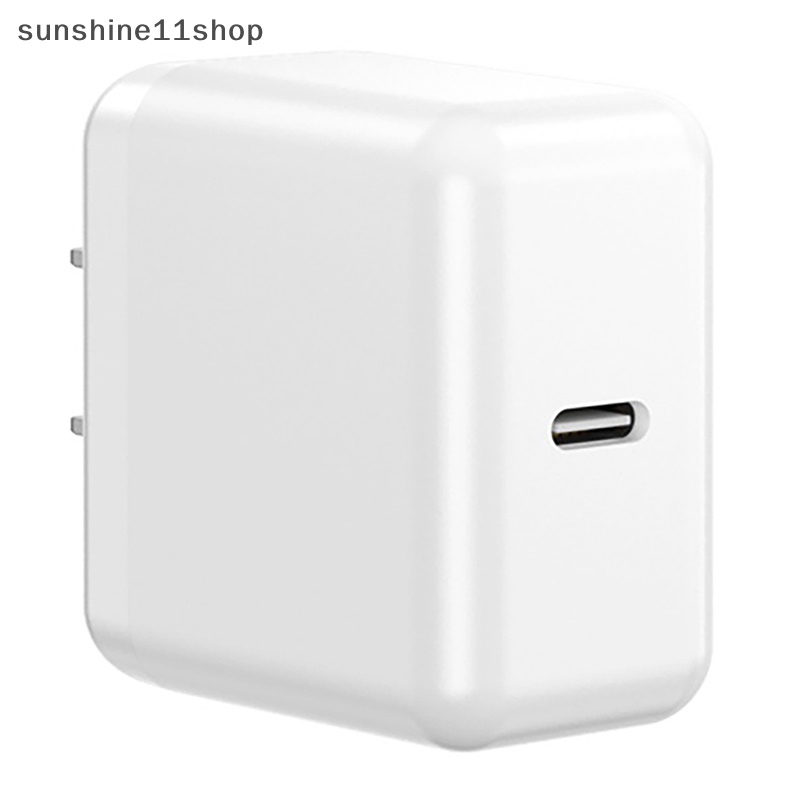 Sho PD 20W Single Dan Dual Port Fast Charging Head Portable Safe Smart Phone Charger Fast Type-C Langsung Charger Untuk Handphone N